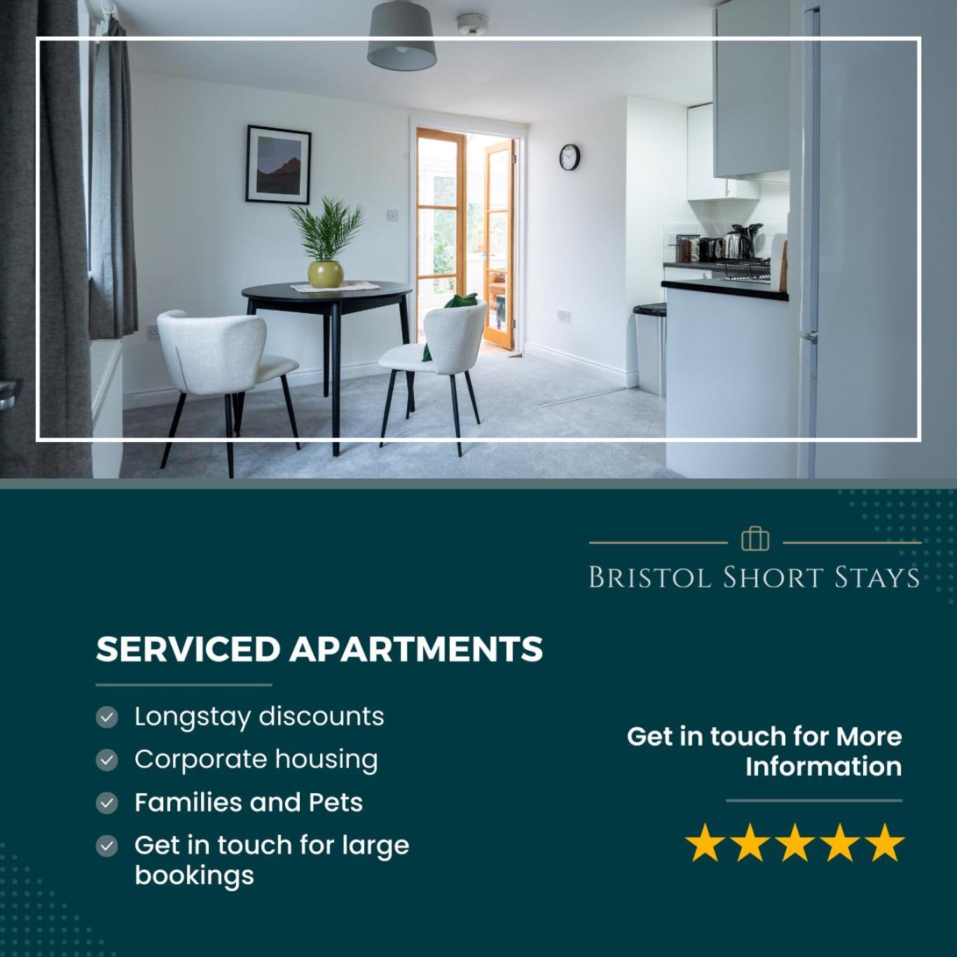 Bristol Short Stays - Amazing Redland Flat! Free Parking Exterior foto
